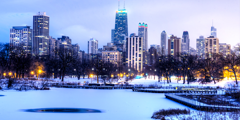 Inverno em Chicago