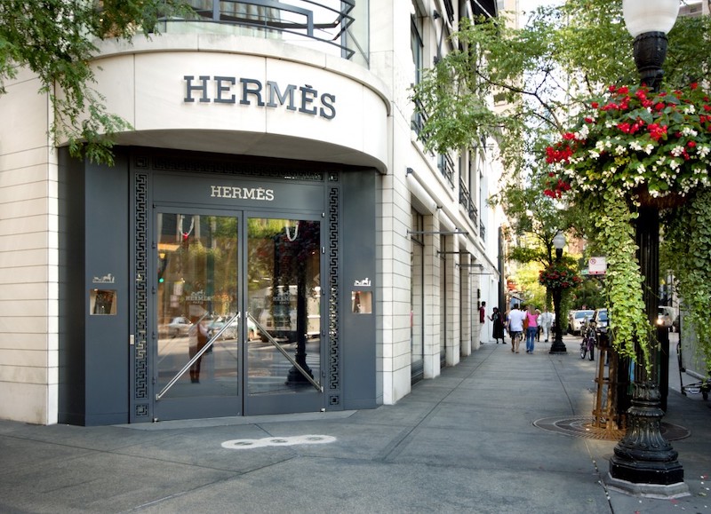 Loja Hermès na Oak Street em Chicago