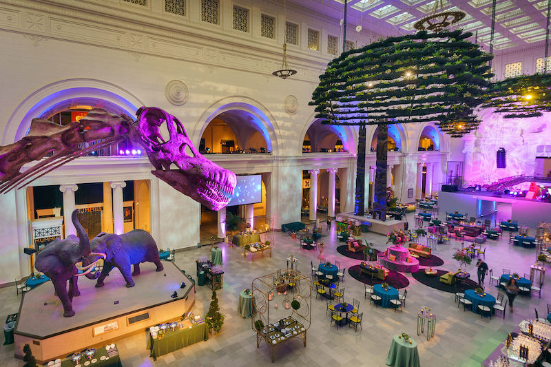 Salão principal do Field Museum of Natural History em Chicago