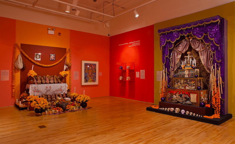 Día de los Muertos no National Museum of Mexican Art em Chicago