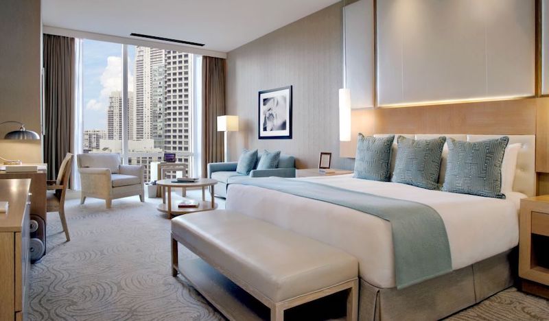 Quarto do Trump International Hotel & Tower em Chicago