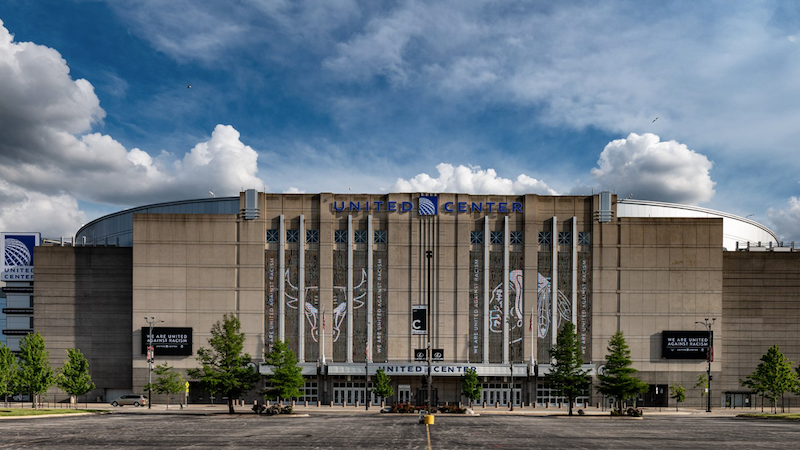 Arena United Center em Chicago