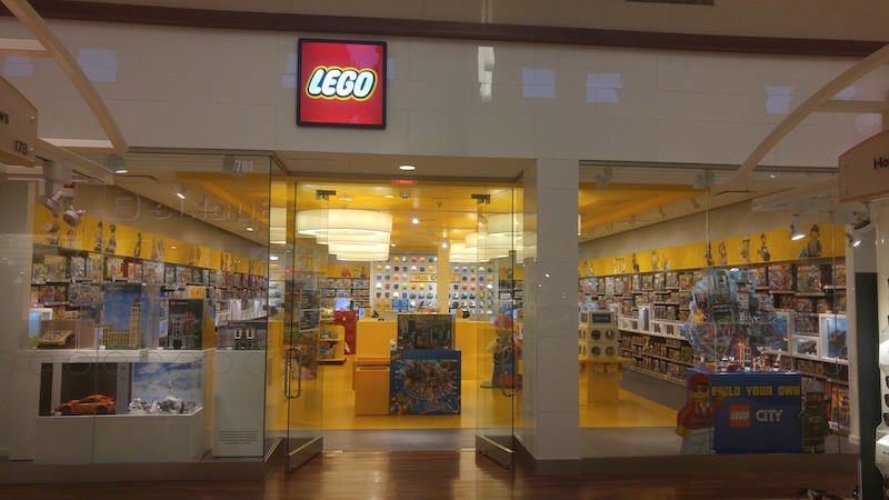 Lego Store no outlet Gurnee Mills em Chicago