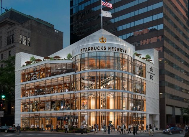 Maior Starbucks do mundo em Chicago