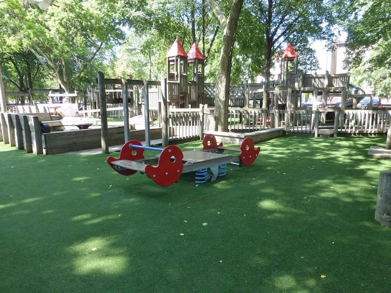 Playground Dorothy's Playlot no Oz Park em Chicago