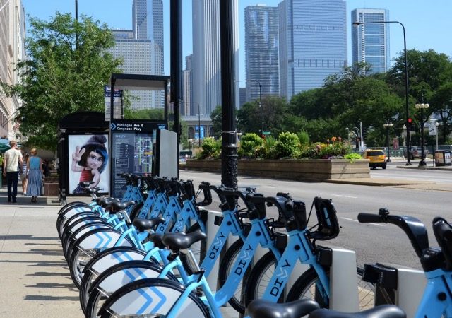 Aluguel de bicicletas em Chicago