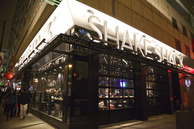 Fachada da Shake Shack em Chicago
